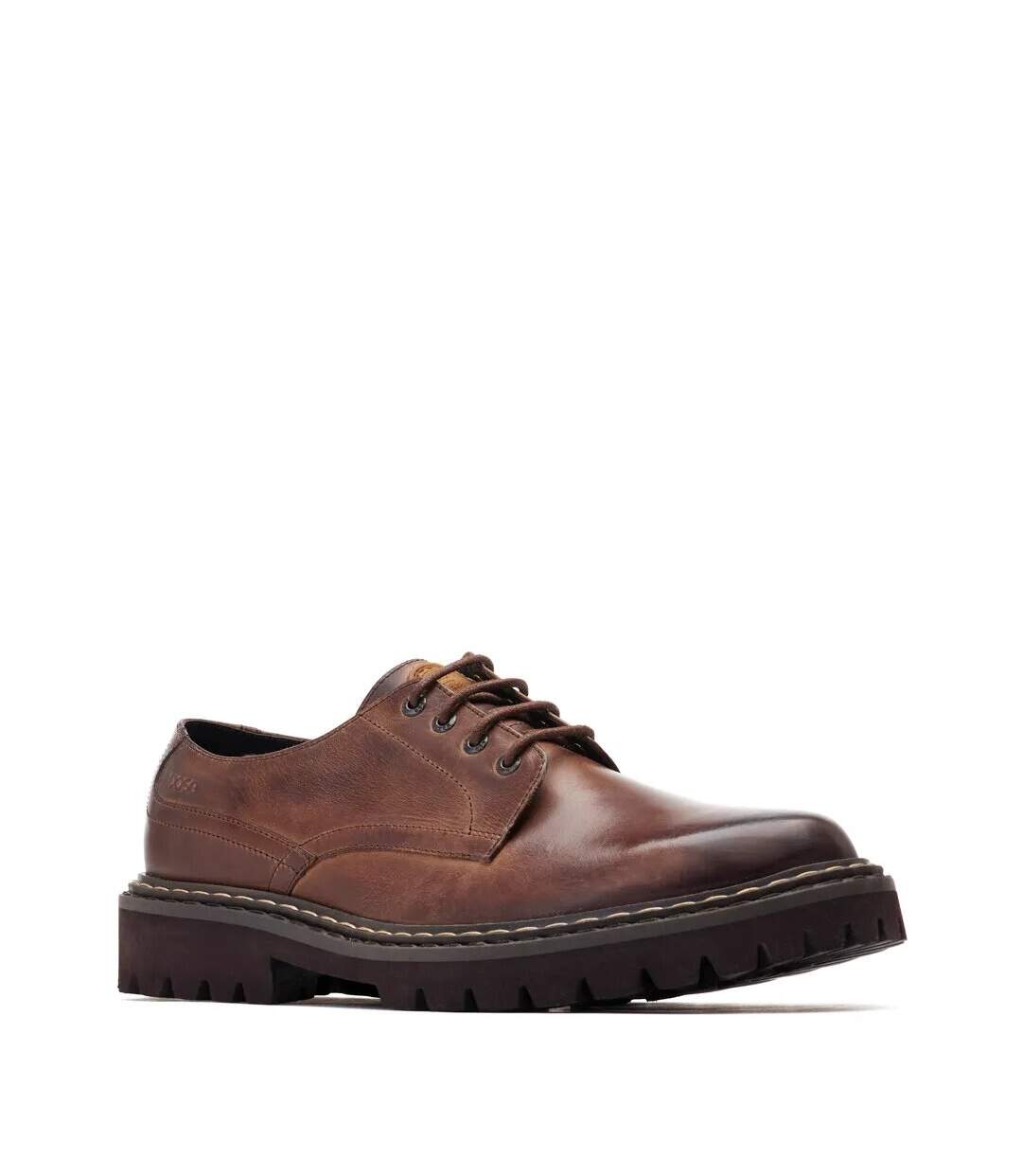 Base London - Derbies WICK - Homme (Marron foncé) - UTFS9400