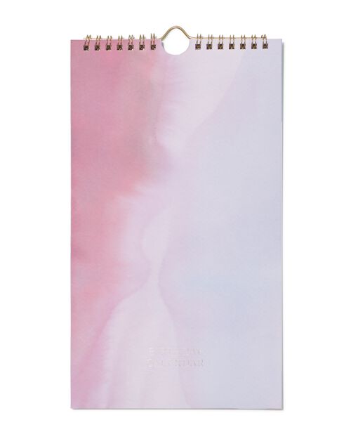 calendrier d’anniversaires 28x16 violet