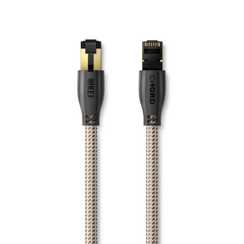 KEF K-Stream Cable – exclusieve Ethernet-kabel voor KEF-luidsprekers Wit