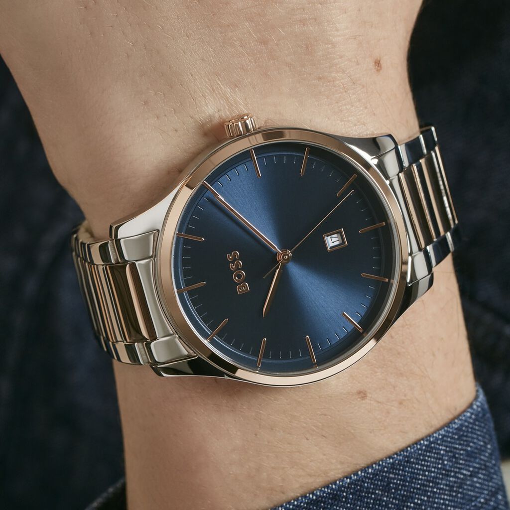 Montre Boss Reason Bleu