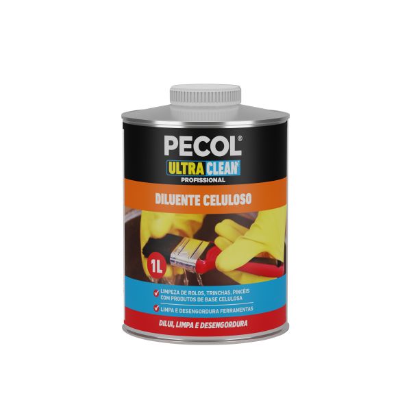 Pecol Diluente Celuloso Limpeza Ultraclean 1L - 20025708
