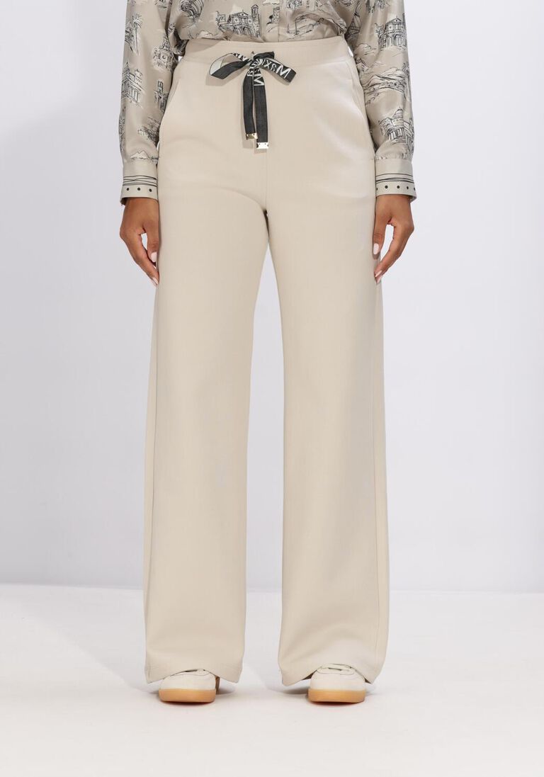 ecru max mara wijde broek bali