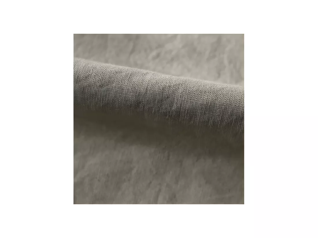 Lot De 2 Taies D’oreiller Pur Coton Teint Lavé 63 Fils/cm² Vent Du Sud - Naturel - 50 X 70 Cm