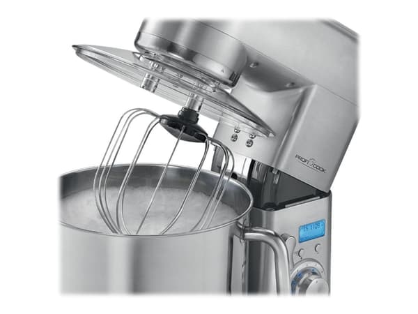ProfiCook PC-KM 1096 - Kjøkkenmaskin - 1500 W - rustfritt stål / svart