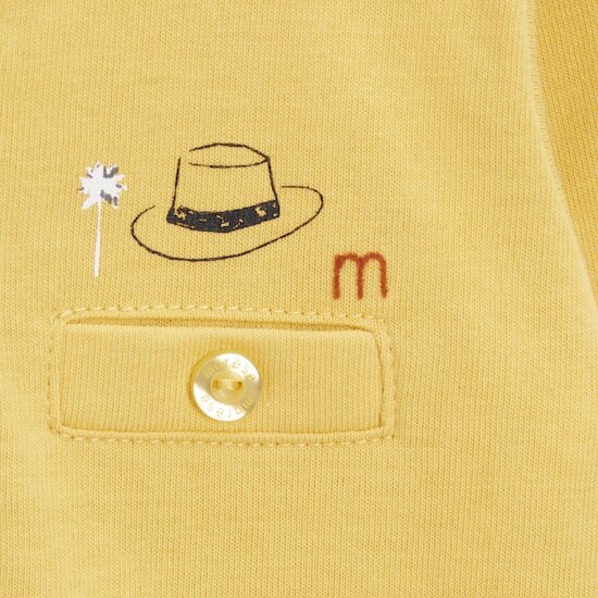 Escapade au Soleil T-shirt manches longues + débardeur   Jaune        de               Marèse