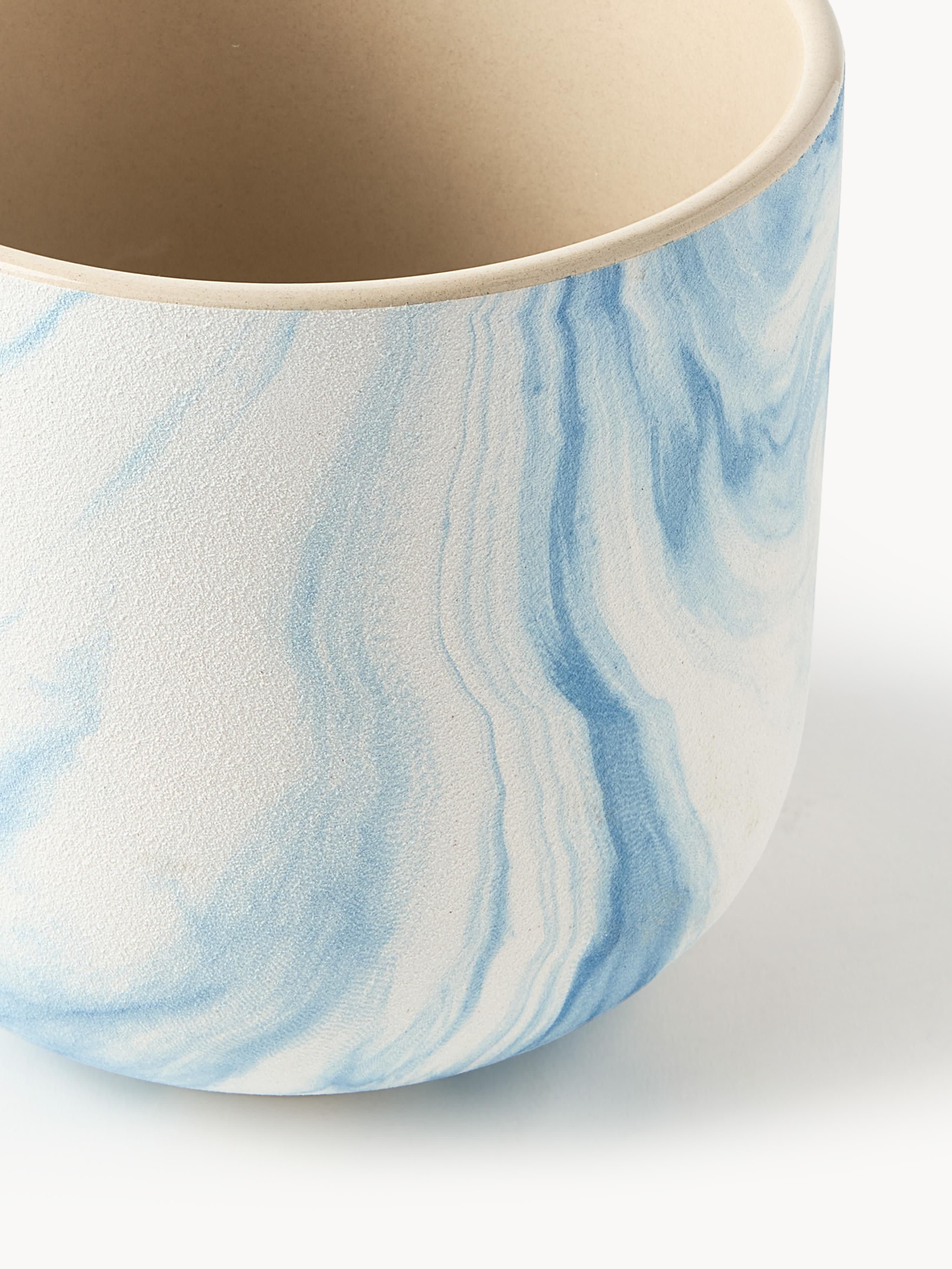 Plantenpot Kiko met marmerlook