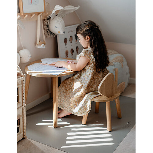 Noui noui knoeimat olive haze grey - 120x95 cm