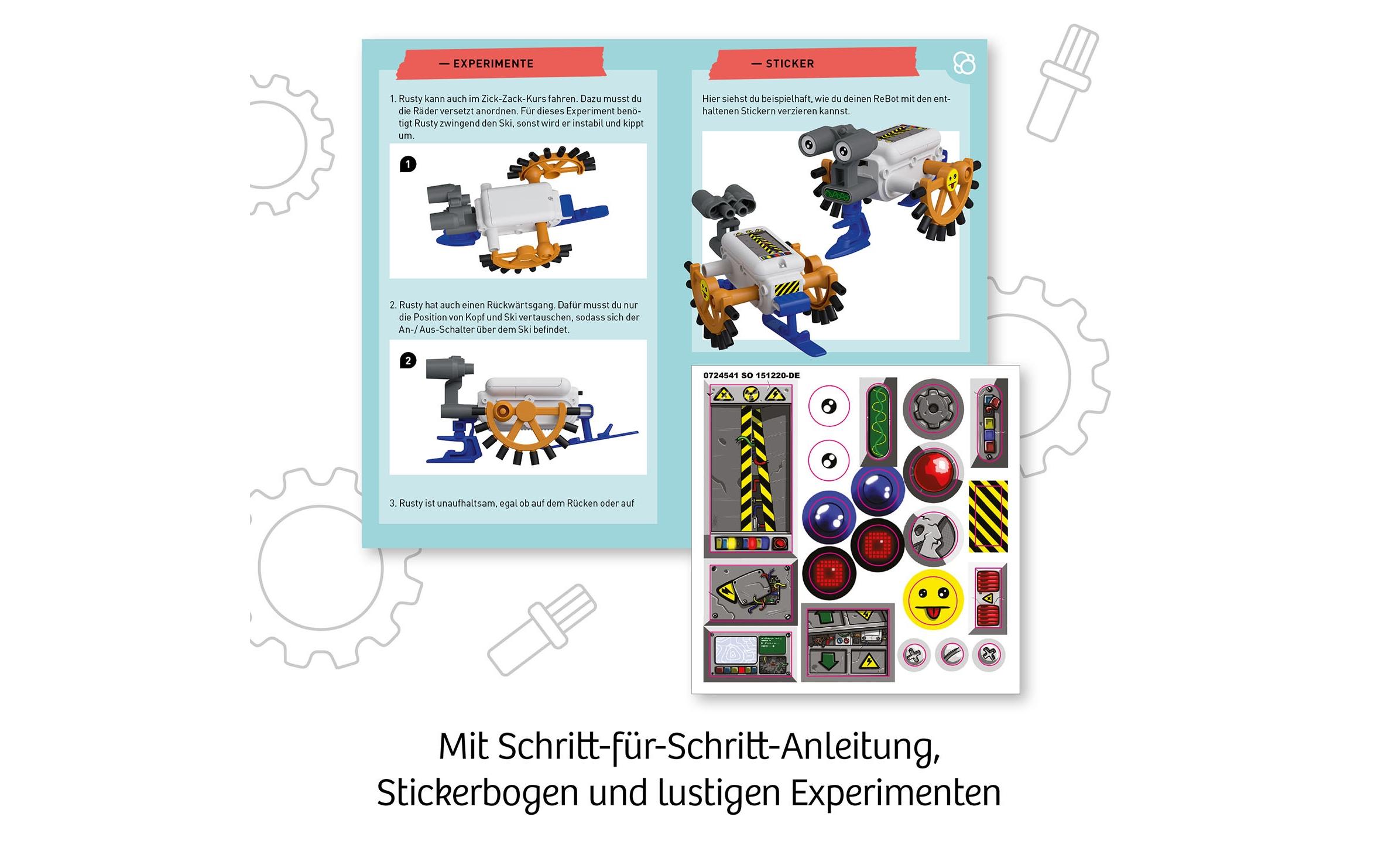Experimentierkasten ReBotz: Rusty der Crawling-BotDie Robo-Gang zum Sammeln und kombinieren
