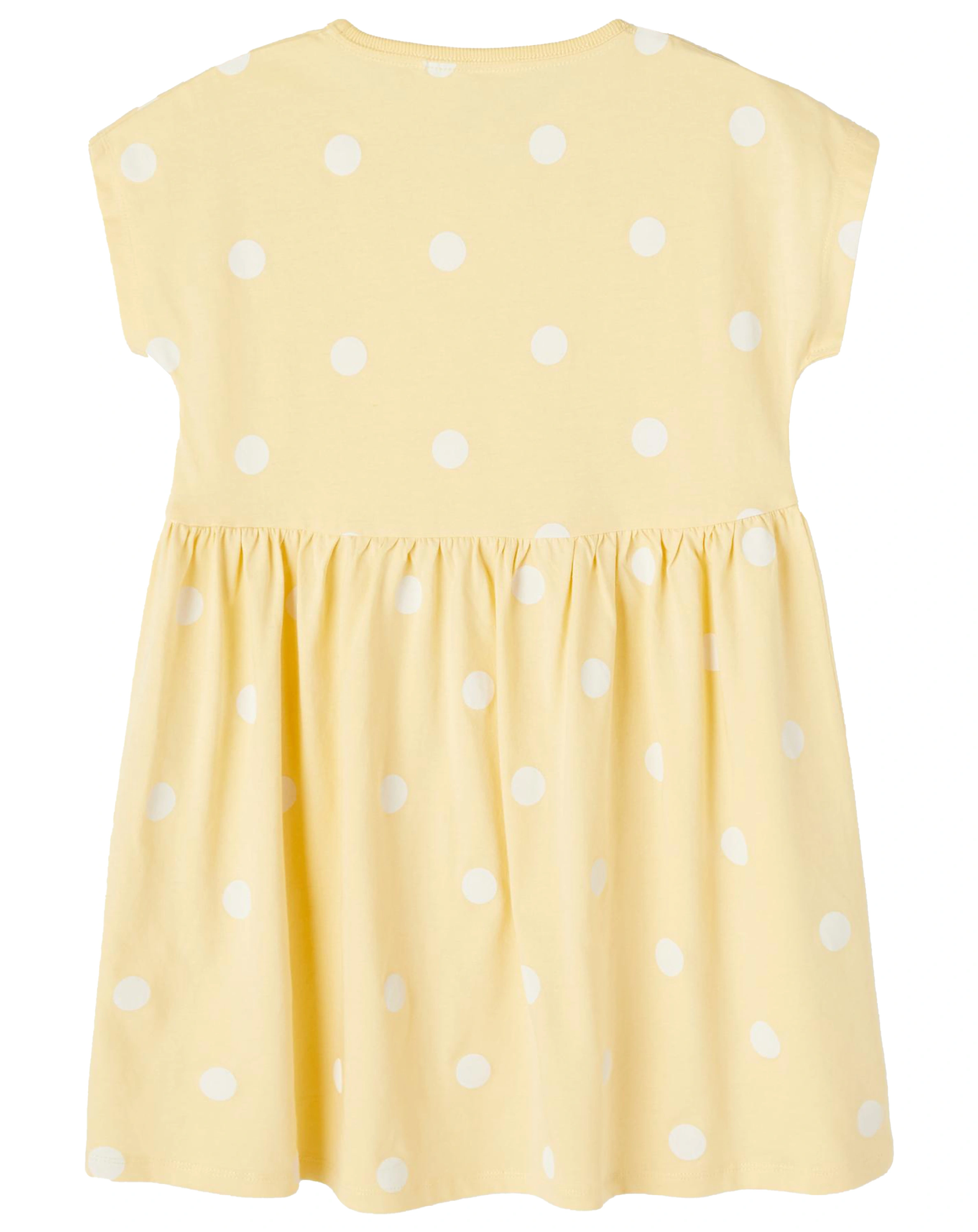 Kurzarmkleid NKFHELLE - DOTS in sunlight