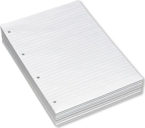 Konferenceblok A4 Bantex, 25 ark, linjeret