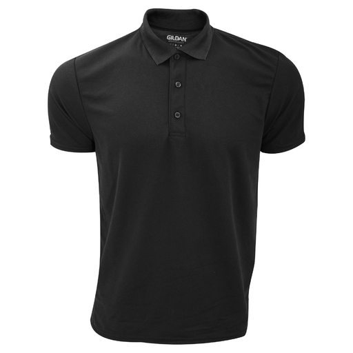 Camisa polo esportiva de manga curta Gildan - Double Pique