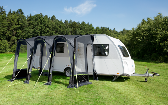 Berger Molina Air Deluxe II aufblasbares Reisevorzelt für Wohnwagen