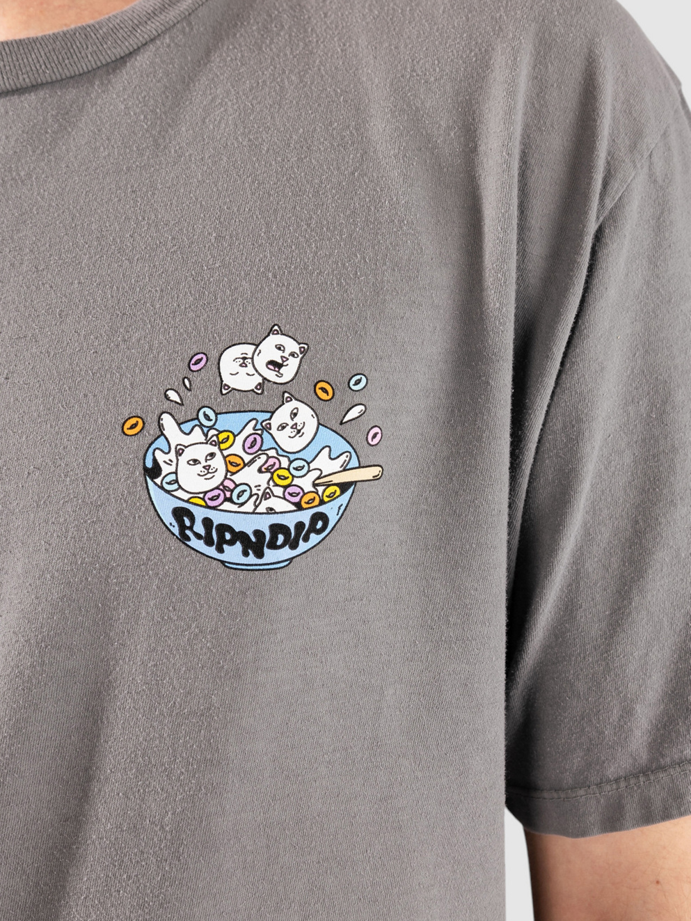 RIPNDIP Nerm-O's T-Shirt charcoal