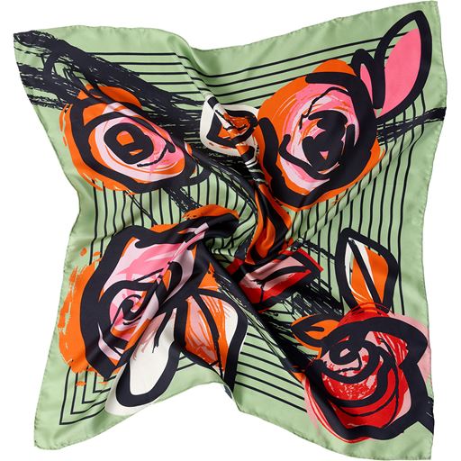 Bella Ballou Flower Pop Tørklæde, Green