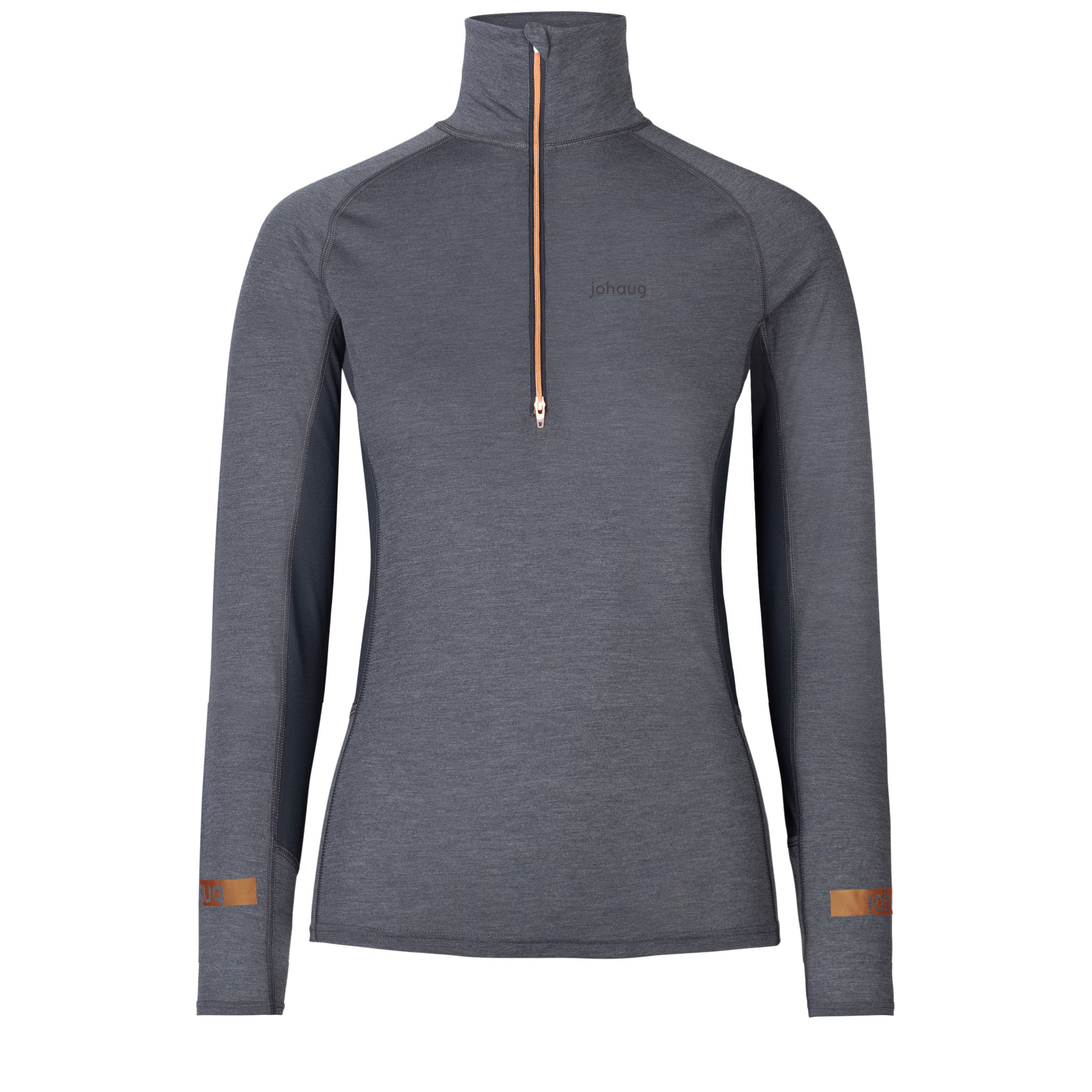 johaug aerial woolmix 2 0 half zip traeningstroeje dame 343 220801 dark blue