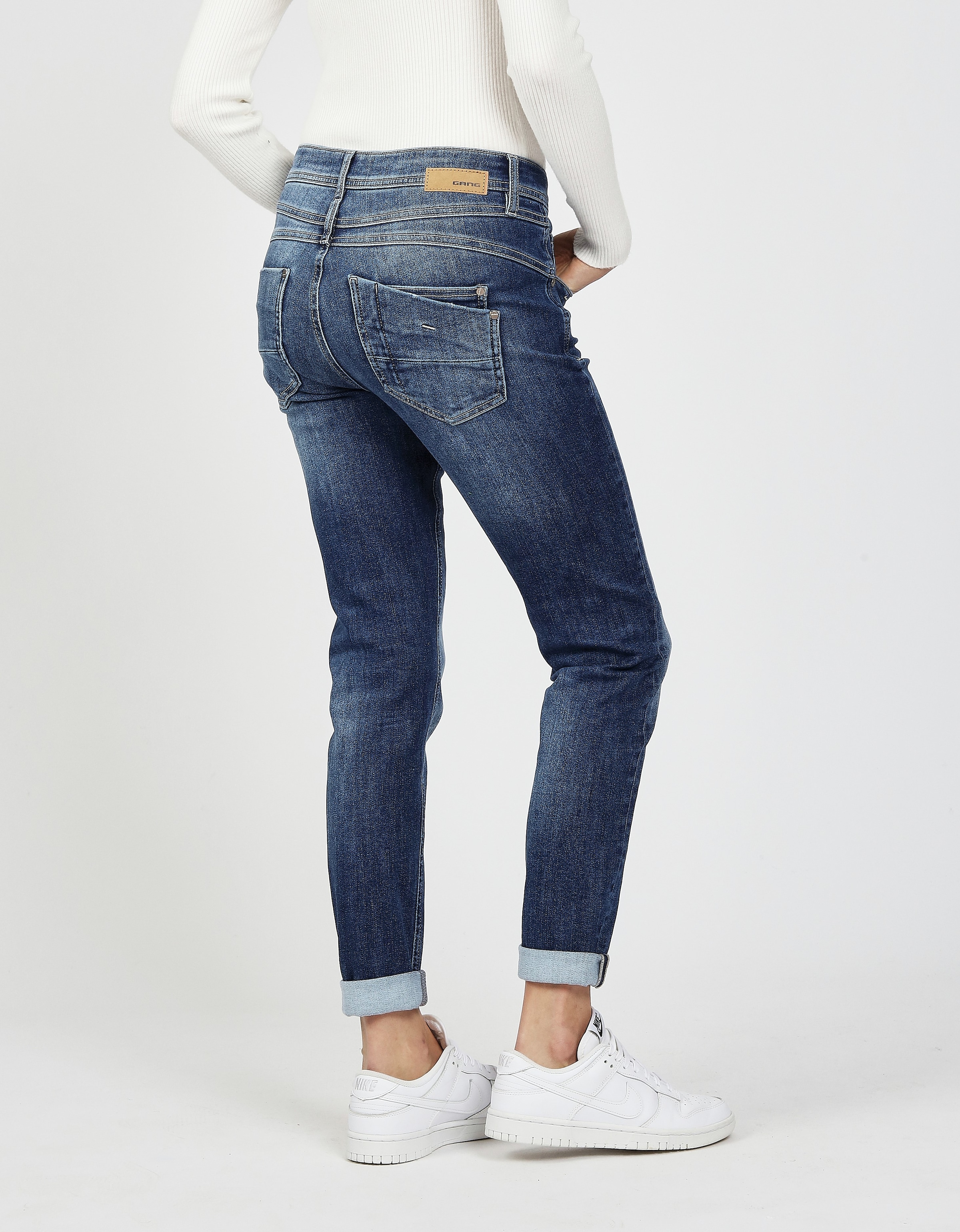 GANG Relax-fit-Jeans »94AMELIE« aus Sweat Denim