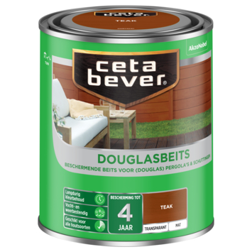CetaBever Douglas beits teak 750 ml