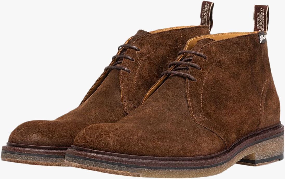FLORIS VAN BOMMEL cognac floris van bommel veterschoenen sfm-50146