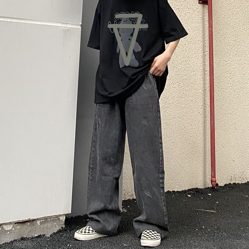 Shineon Studio - Wijde jeans