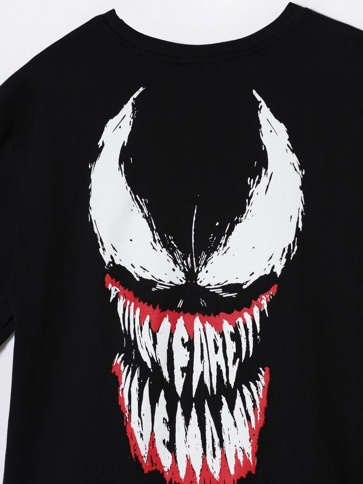 Camiseta Venom Marvel com estampa - Preta