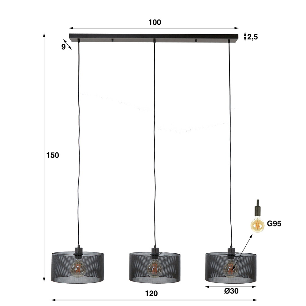 Hanglamp Grid