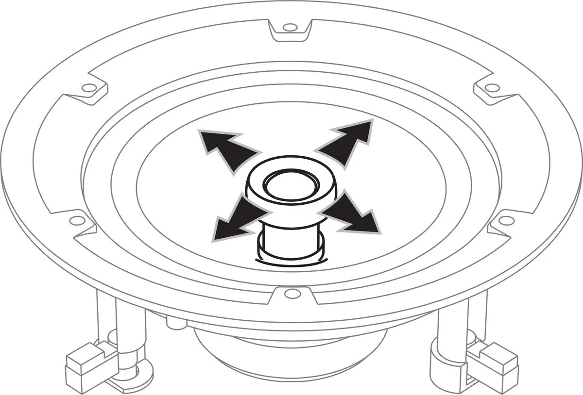 Q Acoustics Qi65SP (la pièce) Enceintes encastrables