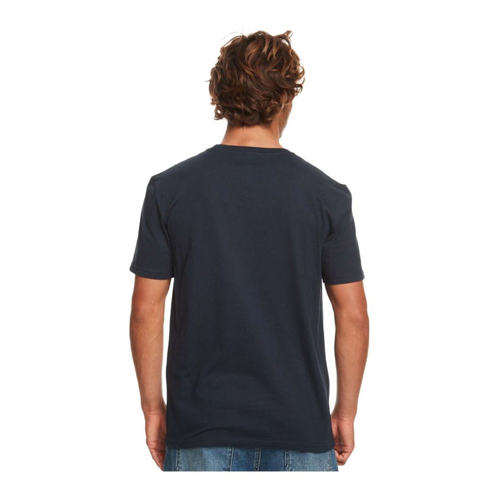 Quiksilver CIRCLE TRIM - Tee-shirt Homme navy blazer