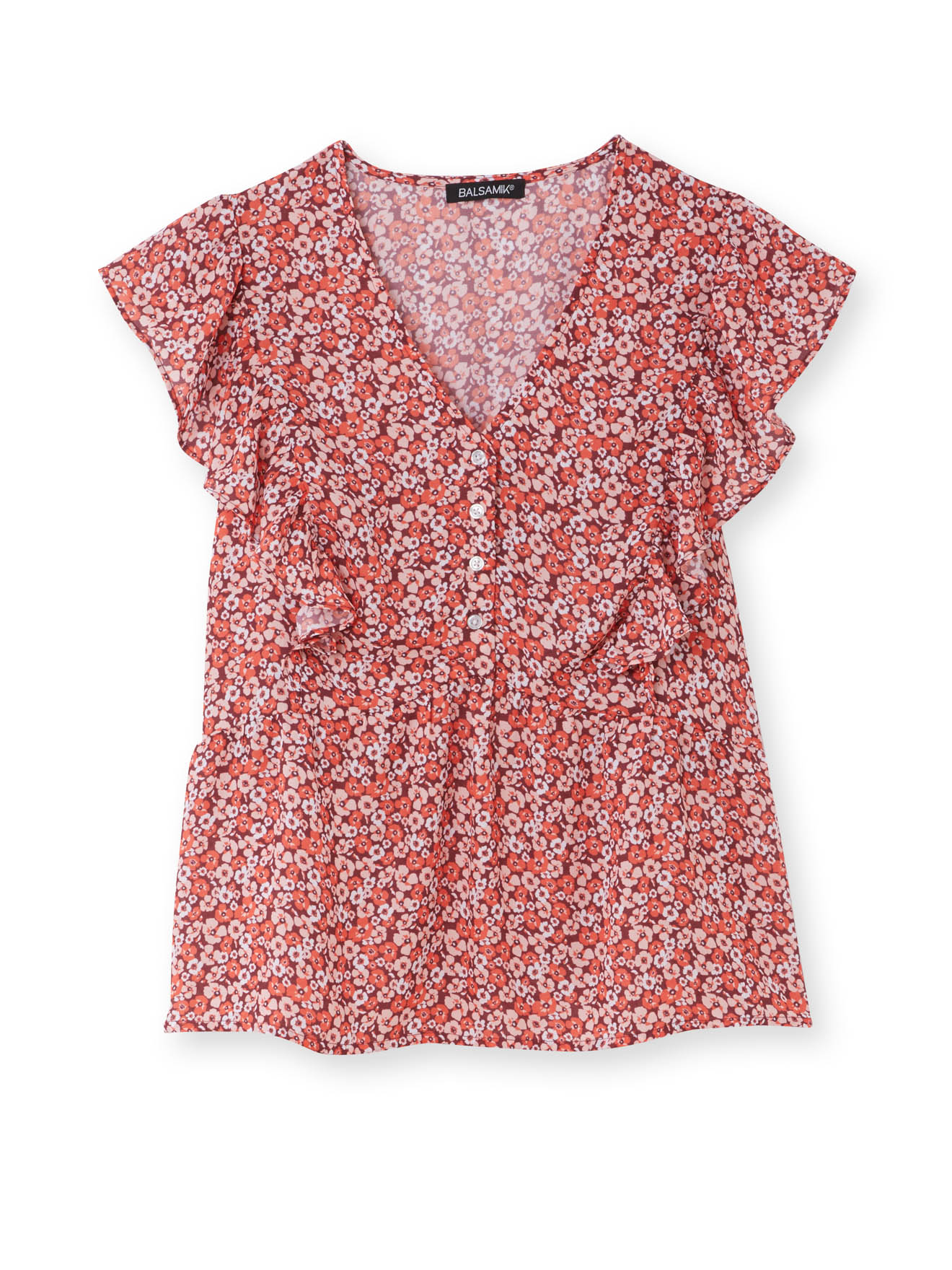Blouse ample à basque