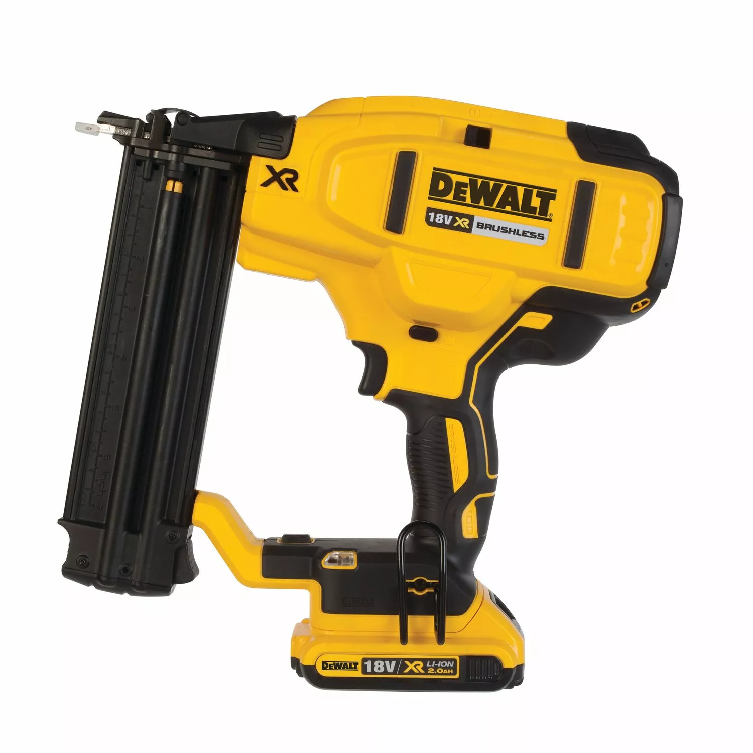 DeWALT DCN680D2 18V Li-Ion Accu tacker set (2x 2.0Ah accu) in TSTAK - 15-54mm - 18 Gauge - koolborstelloos