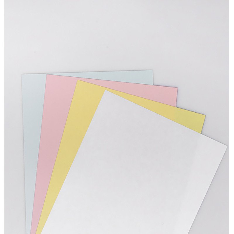 Feuillet pré-assemblé Xerox Carbonless 4 feuillets blanc/jaune/rose/bleu A4 - ramette de 125 liasses