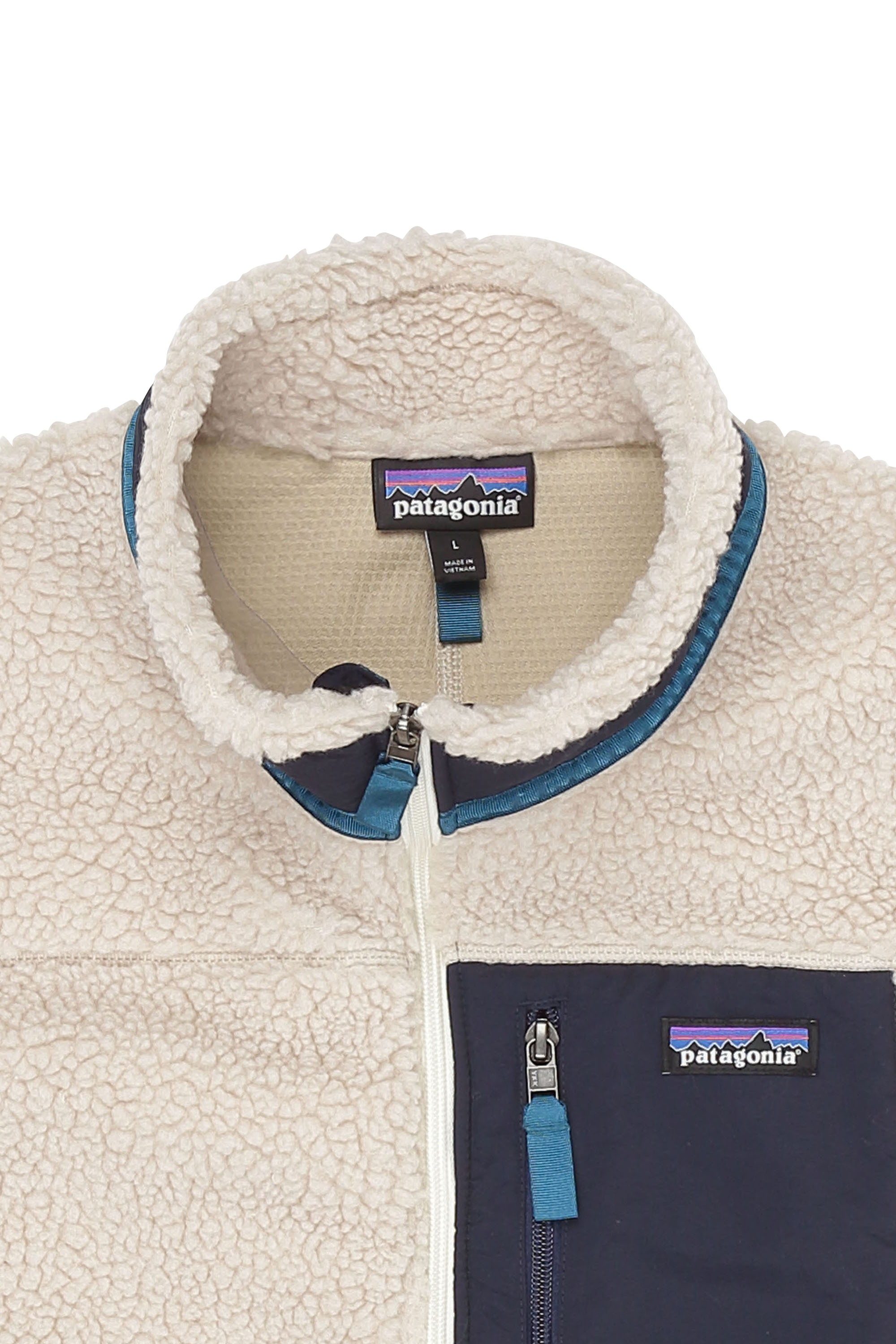 PATAGONIA Gilet sans manches en sherpa CLASSIC RETRO-X Beige