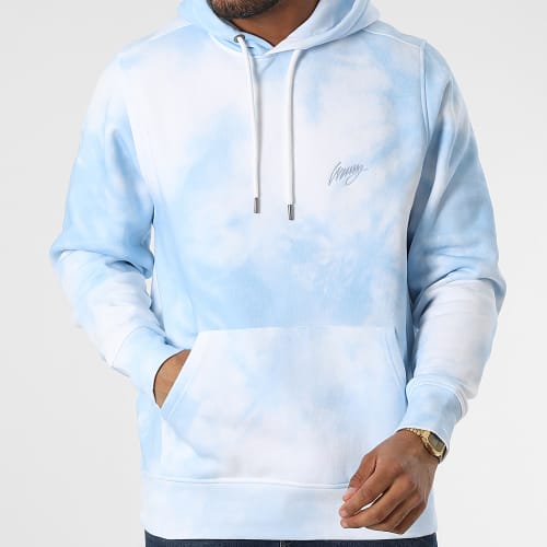 Sweat Capuche Tye Fresh Bleu Ciel