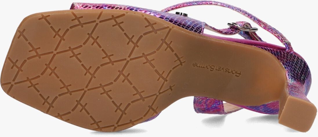 roze floris van bommel sandalen met hak sfw-90065 tami