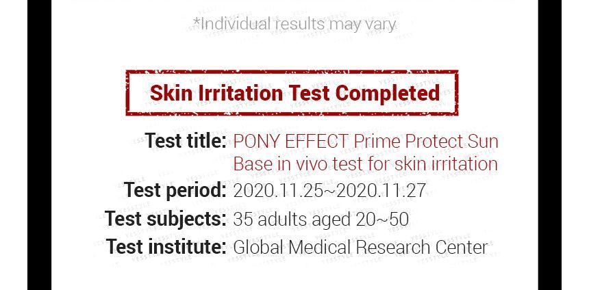 PONY EFFECT - Prime Protect Zonnebrandcrème