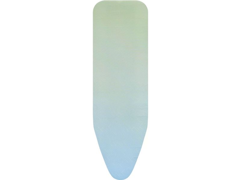 Brabantia Bügelbrettbezug Soothing Sea Blau Baumwollbezug B, 124 x 38 cm