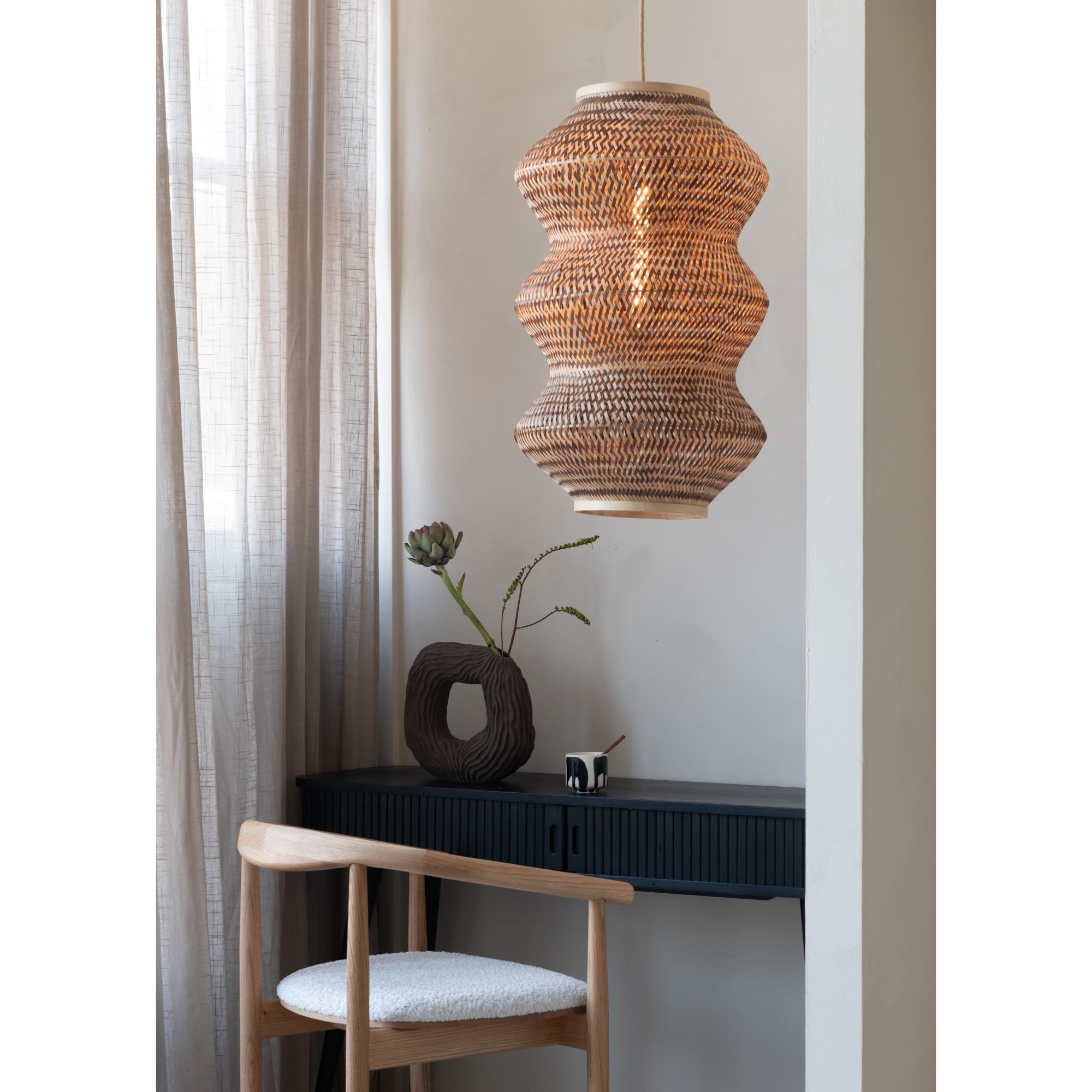 GOOD&MOJO Hanglamp Barbados - Naturel - Ã40cm
