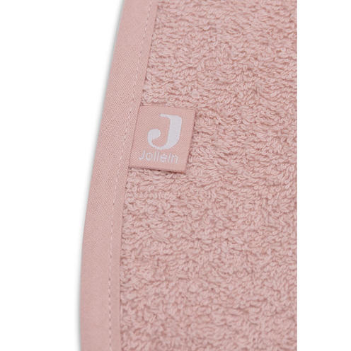 Lot de 3 bavoirs éponge Basics - Wild rose/Nougat/Biscuit - JOLLEIN