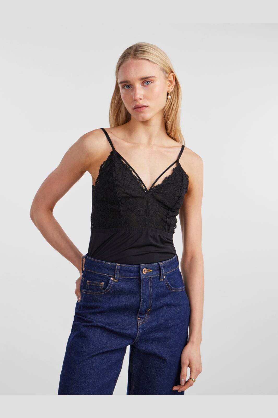 Pieces Pcnichelle Strap Top