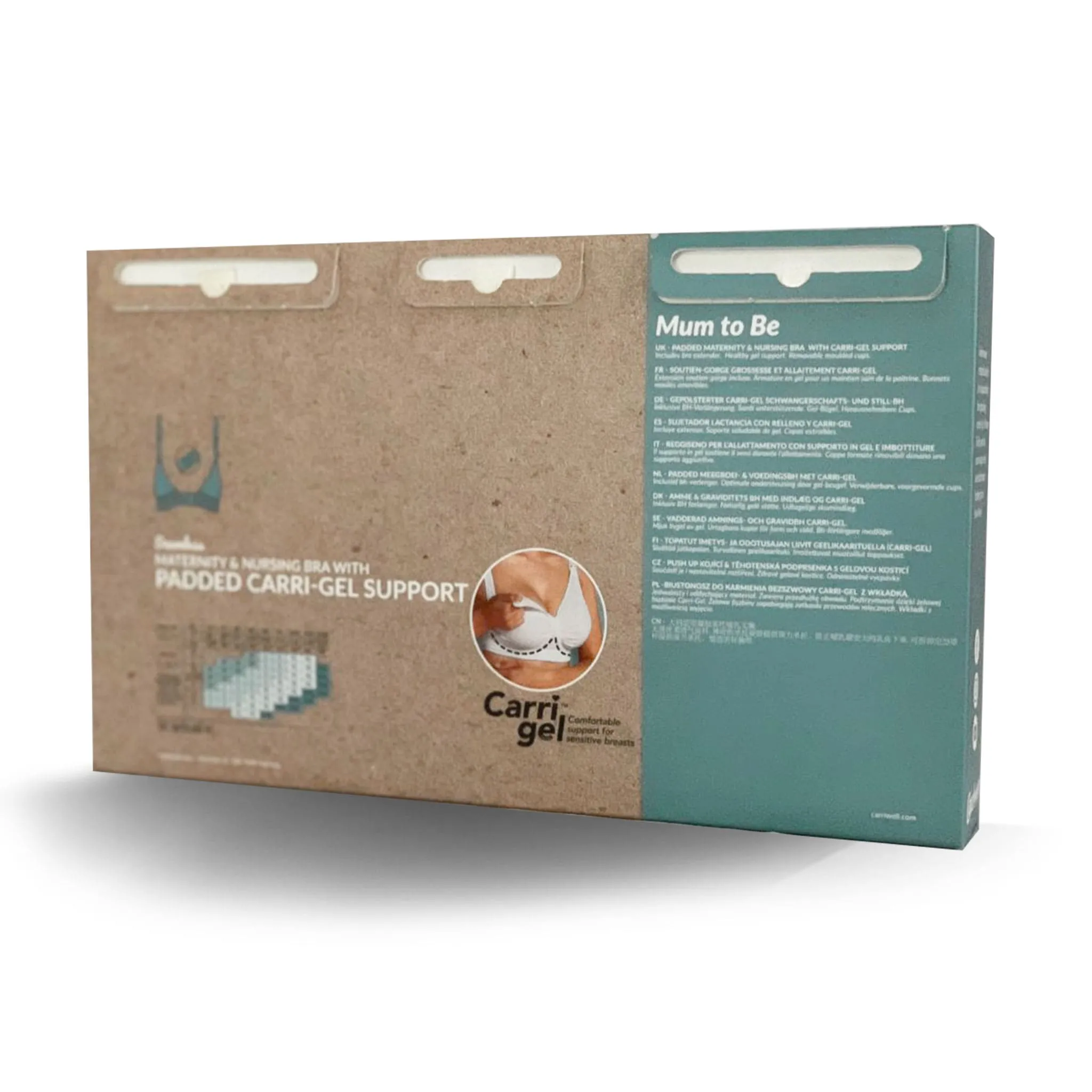 Carriwell Soutien-Gorge d’Allaitement Rembourré Carri-Gel®