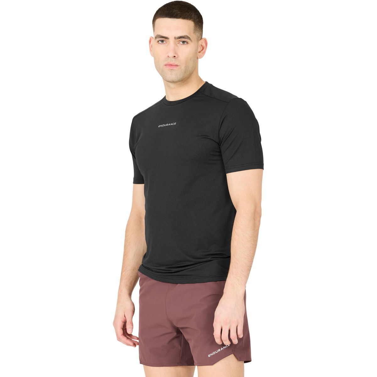 Endurance Loker Løbe T-shirt Herre