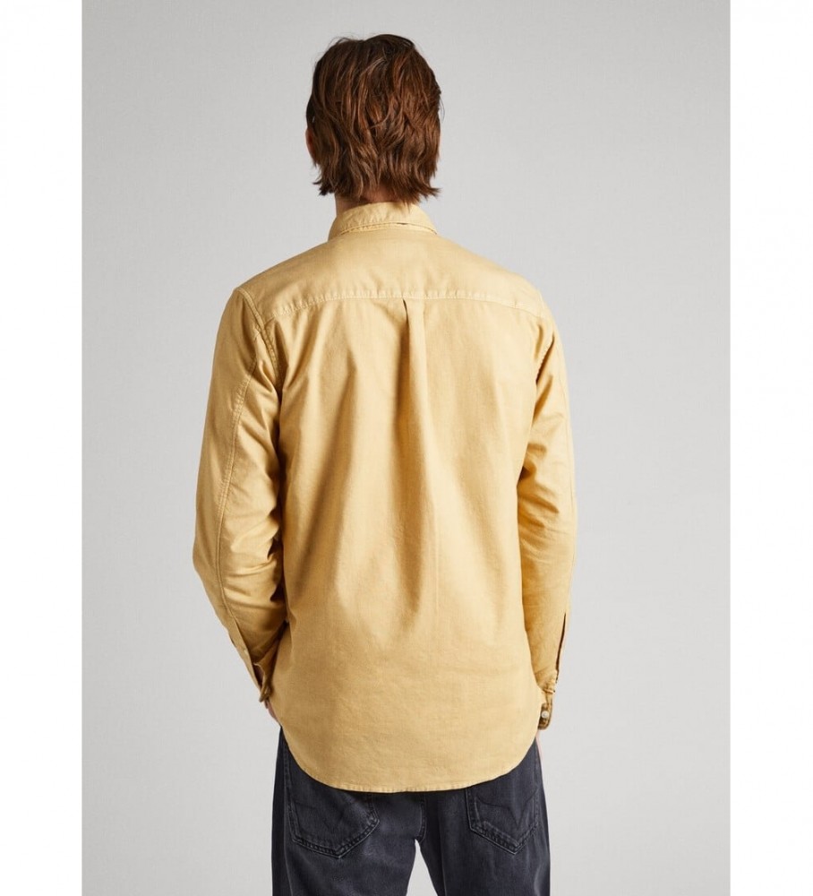 Camisa amarela Pepe Jeans Fabio