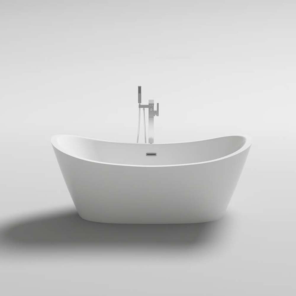 Home Deluxe - vrijstaand bad met whirlpoolfunctie - OVALO PLUS - afmetingen 180 x 90 x 72 cm - incl. complete accessoires | Whirlpoolbad, hottub voor 2 personen