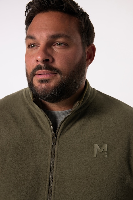 Men+ Fleecejacke, Stehkragen, bis 8 XL