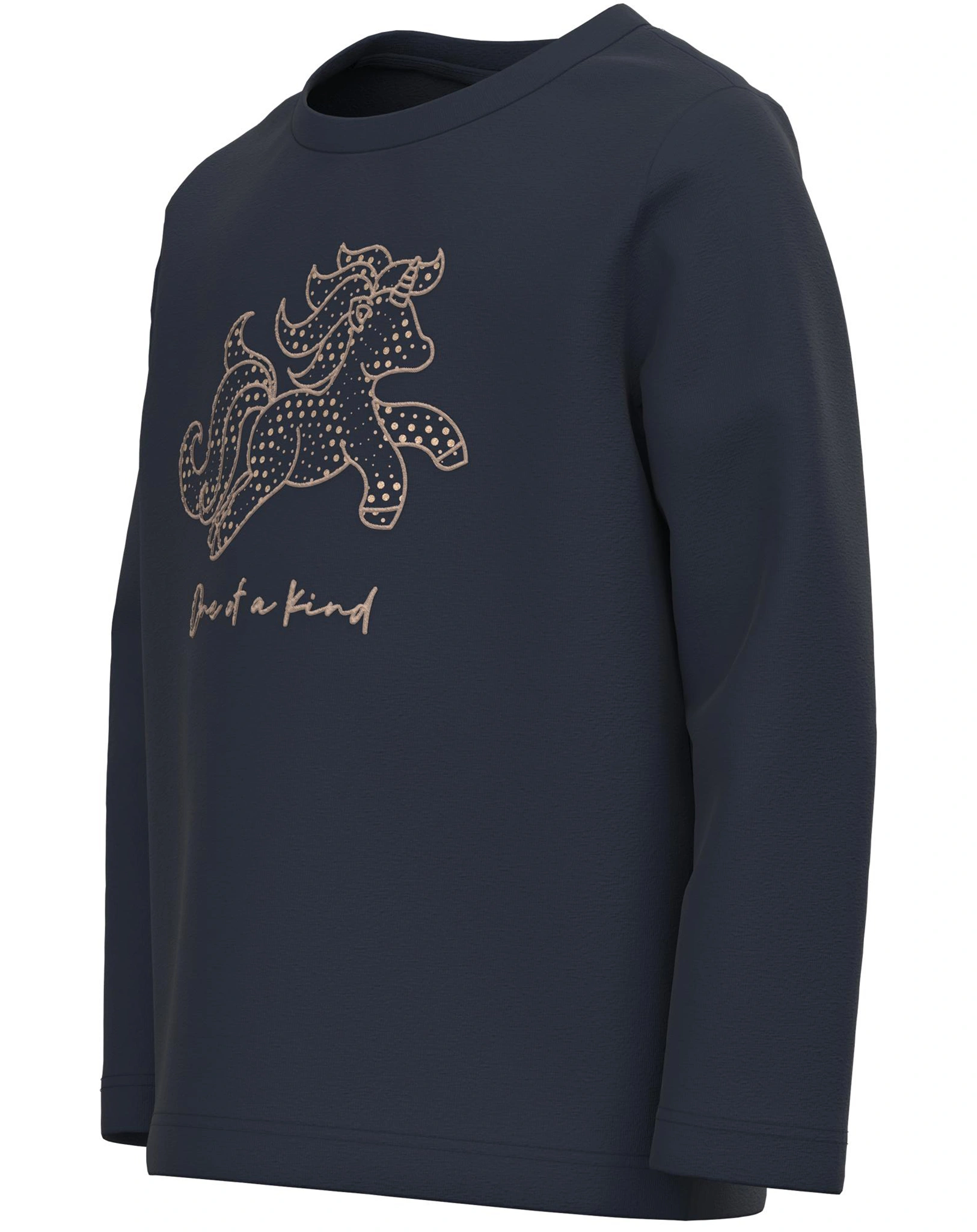 Langarmshirt NMFTYLA ONE OF A KIND in dark sapphire