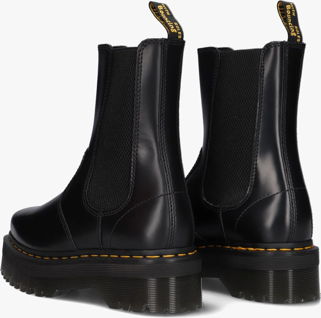 DR MARTENS zwarte dr martens chelsea boots 2976 hi quad squared