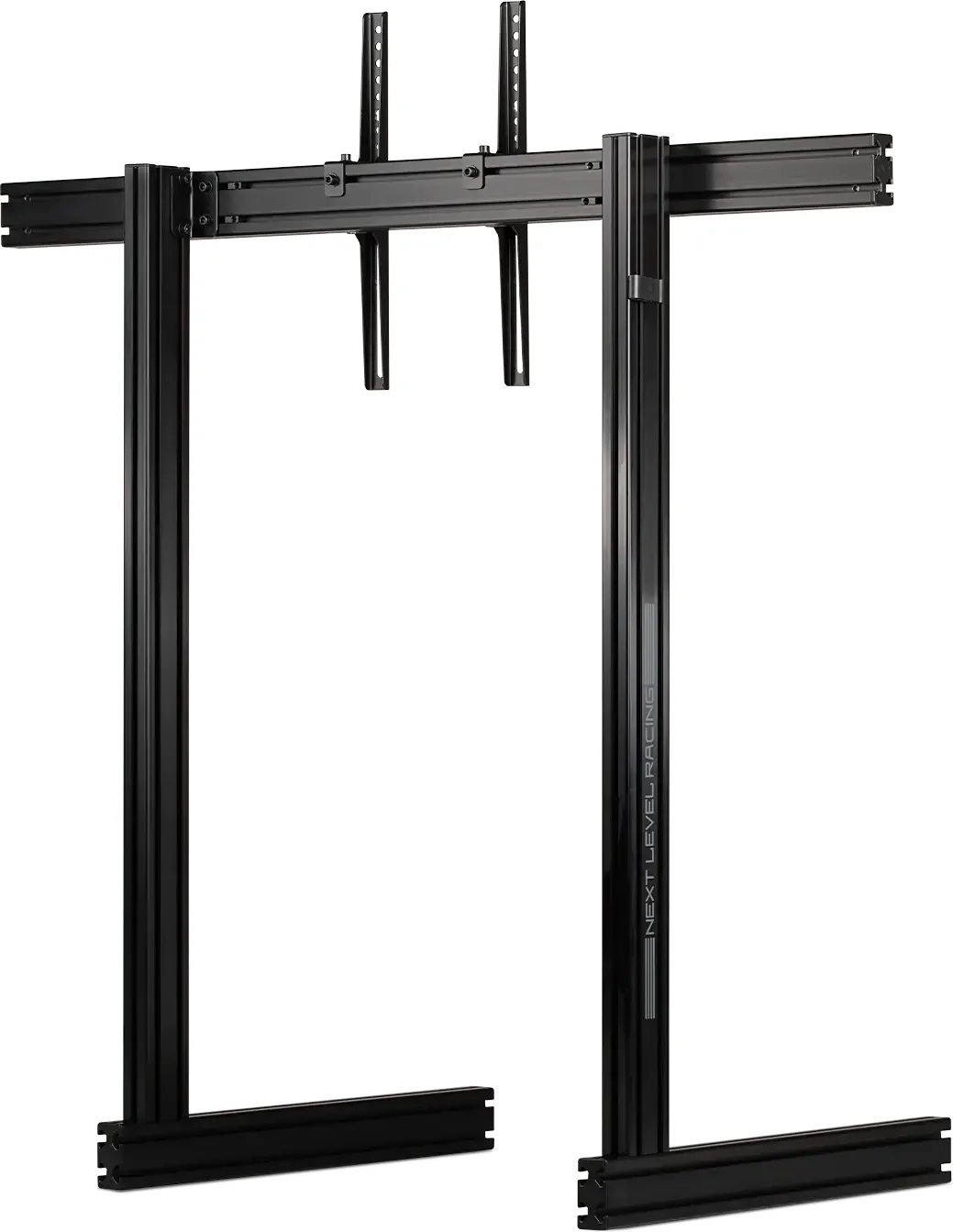 Next Level Racing Elite Free Standing Single Monitor Stand Black Edition Supports TV