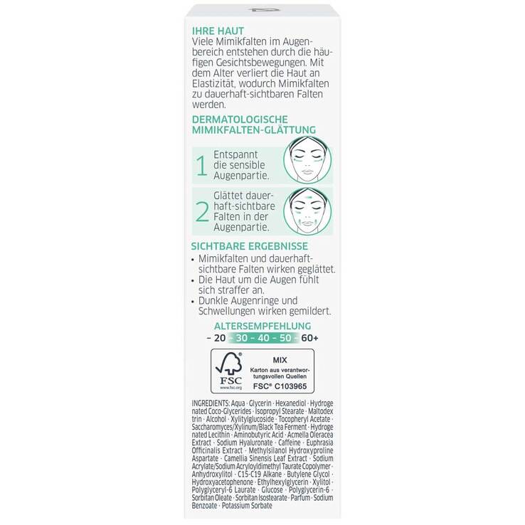 Diadermine Anti-Age Augenpflege Lift + Botology, 15 ml