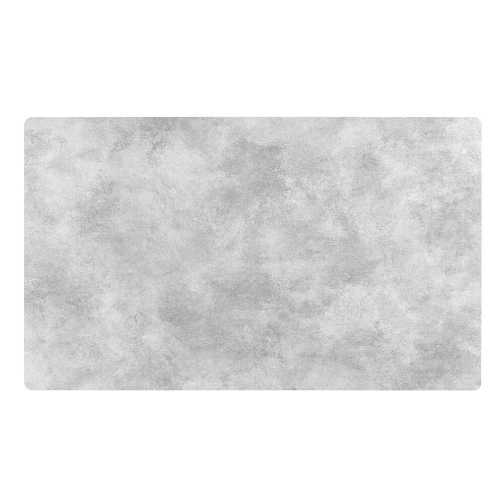Rechteckige Tischplatte Horizon HPL Grau Ciment