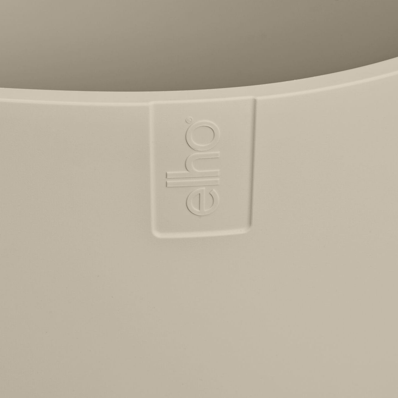 Elho Eden Aquacare Medium 40 - Zacht taupe - L 42 x B  x H 42 cm - Binnen en Buiten - 100% gerecycled kunststof