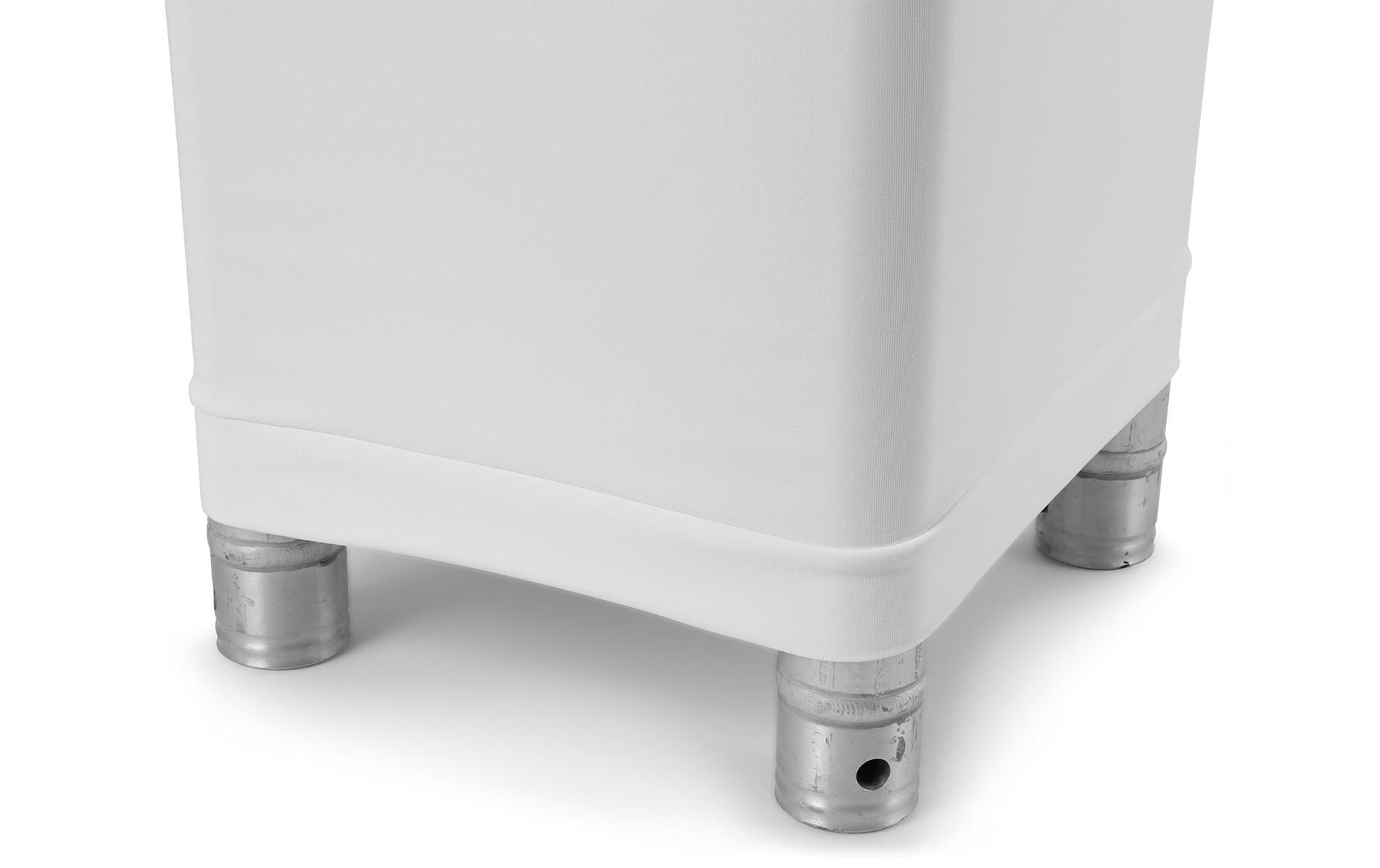 Abdeckung LTS10W WeissTruss-Abdeckung aus Lycra, 100 cm